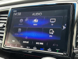 ラジオやテレビ、ディスクなど、画面に表示された音源を選べるオーディオメニューです。項目が見やすく整理されており、気分や利用シーンに合わせて音楽や番組を選びやすいのがうれしいポイントです。