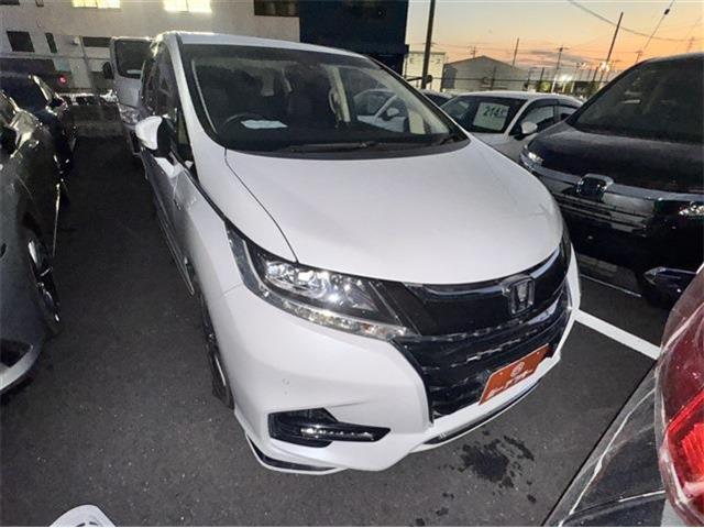オデッセイ 2.0 ハイブリッド アブソルート EX ホンダ センシング 禁煙車 黒革 純正1...