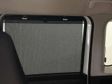 日よけになるシェード付き★必要なときだけ引き出せるので普段はすっきり収納できます★