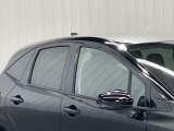プラスチックバイザーがない分デザインもすっきり★洗車の時の窓拭きもラクラクです!