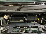 エンジンルームもクリーニング済みできれいですよ。日産の整備士がしっかりと丁寧に点検していますので安心してお乗りいただけます