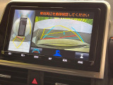 【パノラミックビューモニター】専用のカメラにより、上から見下ろしたような視点で360度クルマの周囲を確認することができます☆死角部分も確認しやすく、狭い場所での切り返しや駐車もスムーズに行えます。