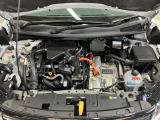 エンジンルームもクリーニング済みできれいですよ。日産の整備士がしっかりと丁寧に点検していますので安心してお乗りいただけます