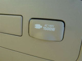 あると便利なAC100V電源付き。