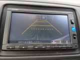 後退時にバックカメラの映像がナビに表示されます☆バック駐車も安心ですね!