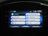 お好みのAVソースをお楽しみください!CD/DVD再生 Bluetoothオーディオ フルセグTV