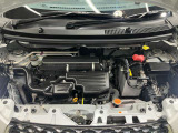 エンジンルームもクリーニング済みできれいですよ。日産の整備士がしっかりと丁寧に点検していますので安心してお乗りいただけます