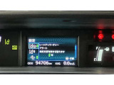 メーター内で安全装置の設定を変更することができます。