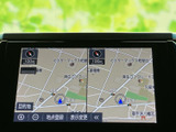 地図上に現在地や周辺の道路が表示され、画面を見ながら行き先を確認できます。地図の拡大縮小や表示切替にも対応した操作画面で、慣れない場所への移動時にも役立ちます。