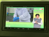 テレビ番組を表示できる画面を備えており、停車中の待ち時間に映像やテレビを視聴できます。画面には番組の映像が表示され、休憩時間を過ごす際にも活用できます。