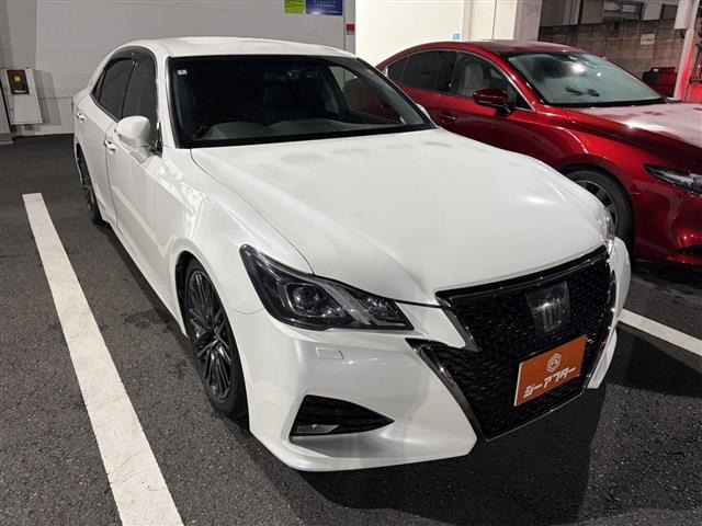 クラウンアスリート 2.0 G-T 禁煙車 ユーザー買取車 黒革シート 純正