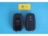 キーを取り出さずにドアを施錠&解錠。車の始動も可能です。