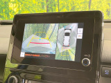 【パノラミックビューモニター】専用のカメラにより、上から見下ろしたような視点で360度クルマの周囲を確認することができます☆死角部分も確認しやすく、狭い場所での切り返しや駐車もスムーズに行えます。