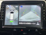 【アラウンドビューモニター】車を上から見下ろしているかのような映像で周囲の状況がひと目で確認、狭い駐車場に駐車するときも安心です♪♪障害物などがあると警告音がなりますので安心して駐車が出来ます★
