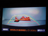 バックガイドモニターを装備しています、車庫入れもラクラクです。