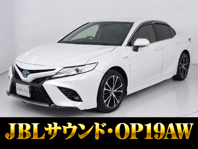 カムリ 2.5 WS JBLサウンド OP18インチAW BSM クリアランスソナー