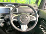 【ステアリングスイッチ】運転中、前方から目線をそらすことなく、オーディオ等の操作が可能な便利機能!安心&快適なドライブを演出してくれます♪