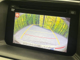 【バックカメラ】駐車時に後方がリアルタイム映像で確認できます。大型商業施設や立体駐車場での駐車時や、夜間のバック時に大活躍!運転スキルに関わらず、今や必須となった装備のひとつです!