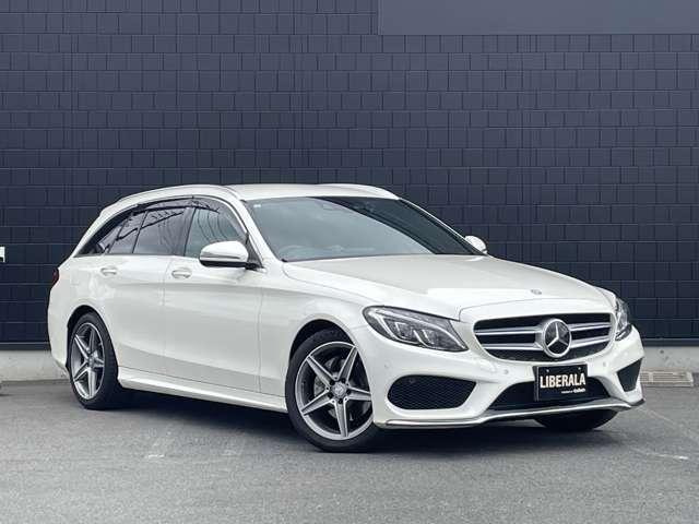 Cクラスワゴン C200 スポーツ 本革仕様 本革シート 修復歴無し