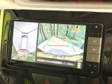 【パノラマモニター】専用のカメラにより、上から見下ろしたような視点で360度クルマの周囲を確認することができます☆死角部分も確認しやすく、狭い場所での切り返しや駐車もスムーズに行えます。