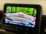【バックカメラ】駐車時に後方がリアルタイム映像で確認できます。大型商業施設や立体駐車場での駐車時や、夜間のバック時に大活躍!運転スキルに関わらず、今や必須となった装備のひとつです!