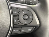 【レーダークルーズコントロール】高速道路での長距離走行が楽に!!自動で速度を保つクルーズコントロールが、衝突軽減システムと連携し、前方の車両を感知して車間を保つように速度調節してくれます!!