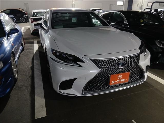 LS 500h 禁煙車 純正12.3インチナビ 全周囲カメラ