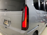 視認性がいいテールランプ。後続車にも存在をアピール。