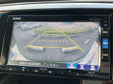 バックガイドモニターで、後方を確認しながら安心して駐車することができます。運転初心者も熟練者も必須の機能ですよ!