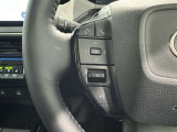 ステアリングスイッチ装備!運転しながら手元でオーディオの操作などができます。