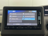 純正メモリーナビ(VXM-152VFi)を装着しています。Bluetooth(ブルートゥース)・USB接続/CD・DVD再生/フルセグ視聴など使用できます。