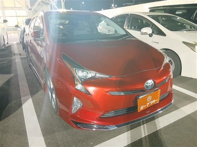プリウス 1.8 A ツーリングセレクション フルエアロ 禁煙車 純正9インチナビ