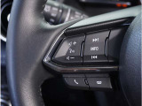 【ステアリングスイッチ】運転中、前方から目線をそらすことなく、オーディオ等の操作が可能な便利機能。安心&快適ドライブにはマストな装備。