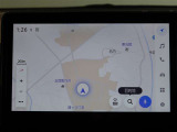 ナビゲーション付き。タッチパネル式で使いやすく、お出かけもラクラクです。