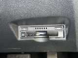 ETC車載器付きです。高速道路の料金所もスムーズに通過できます。