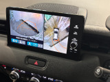 マルチビューカメラシステム搭載で駐車が苦手な方も全方向を確認しながらの駐車が可能です!カメラは選択可能でフロントだけサイドだけ等便利にご使用いただけます!