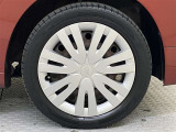 純正スチールホイール,キャップ付です!タイヤサイズは165/55R15