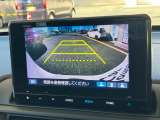 画質もキレイなバックモニター!車庫入れが苦手な方も運転が好きになるはず♪
