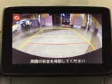 うれしいバックカメラ付!後退時の不安感によるストレスから開放してくれます。