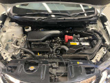 エンジンルームもクリーニング済みできれいですよ。日産の整備士がしっかりと丁寧に点検していますので安心してお乗りいただけます