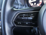 【ステアリングスイッチ】運転中、前方から目線をそらすことなく、オーディオ等の操作が可能な便利機能。安心&快適ドライブにはマストな装備。