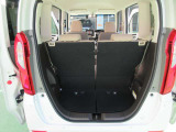 定員乗車時のカーゴルームの状態です。荷物も十分載せることができますよ。