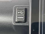 接続可能なUSB、HDMI端子付き!