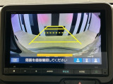 バックカメラ付きで後方の確認も安心です!スムーズな駐車・車庫入れをサポートいたします!