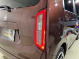 視認性がいいテールランプ。後続車にも存在をアピール。