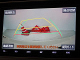 バックガイドモニターを装備しています、車庫入れもラクラクです。