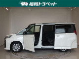 両側パワースライドドア付きだから、狭い駐車スペースなどでの 乗り降りラクラク!小さなお子さまのいるご家庭には嬉しい装備。