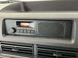 【ラジオデッキ】AM/FM対応!ラジオを聴きながら、運転中もリラックス♪