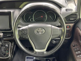 【ステアリングスイッチ】運転中、前方から目線をそらすことなく、オーディオ等の操作が可能な便利機能!安心&快適なドライブを演出してくれます♪