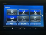 【オーディオ機能】オーディオは、フルセグTVの他にDVD/CDプレーヤーを装備♪もちろんFM/AMラジオもお聞きいただけますよ♪
